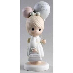 Precious Moments Figurine: Girl With Baloons